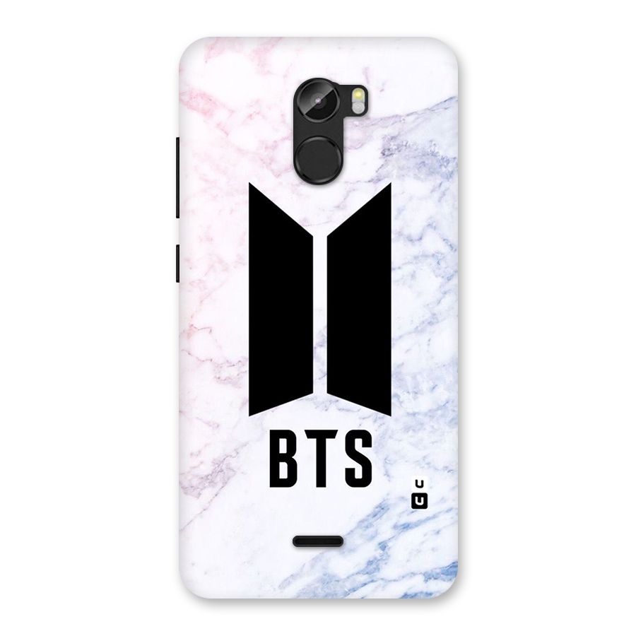 BTS Logo Marble Print Back Case for Gionee X1