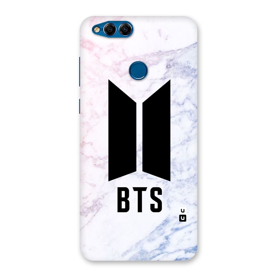 BTS Logo Marble Print Back Case for Honor 7X