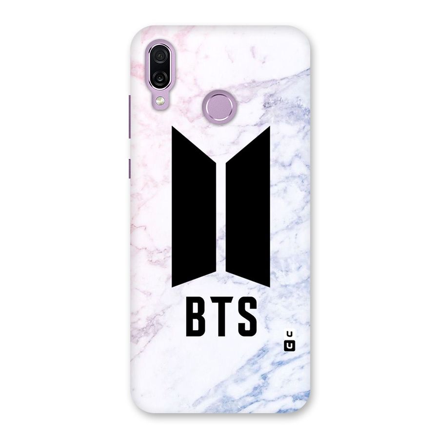 BTS Logo Marble Print Back Case for Honor Play