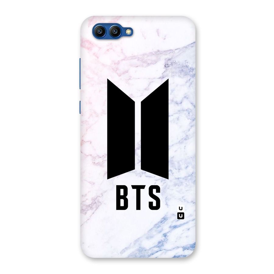 BTS Logo Marble Print Back Case for Honor View 10