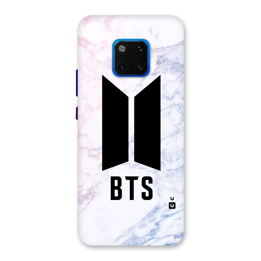 BTS Logo Marble Print Back Case for Huawei Mate 20 Pro