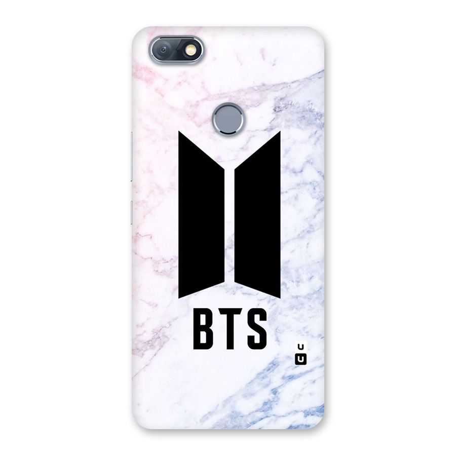BTS Logo Marble Print Back Case for Infinix Note 5