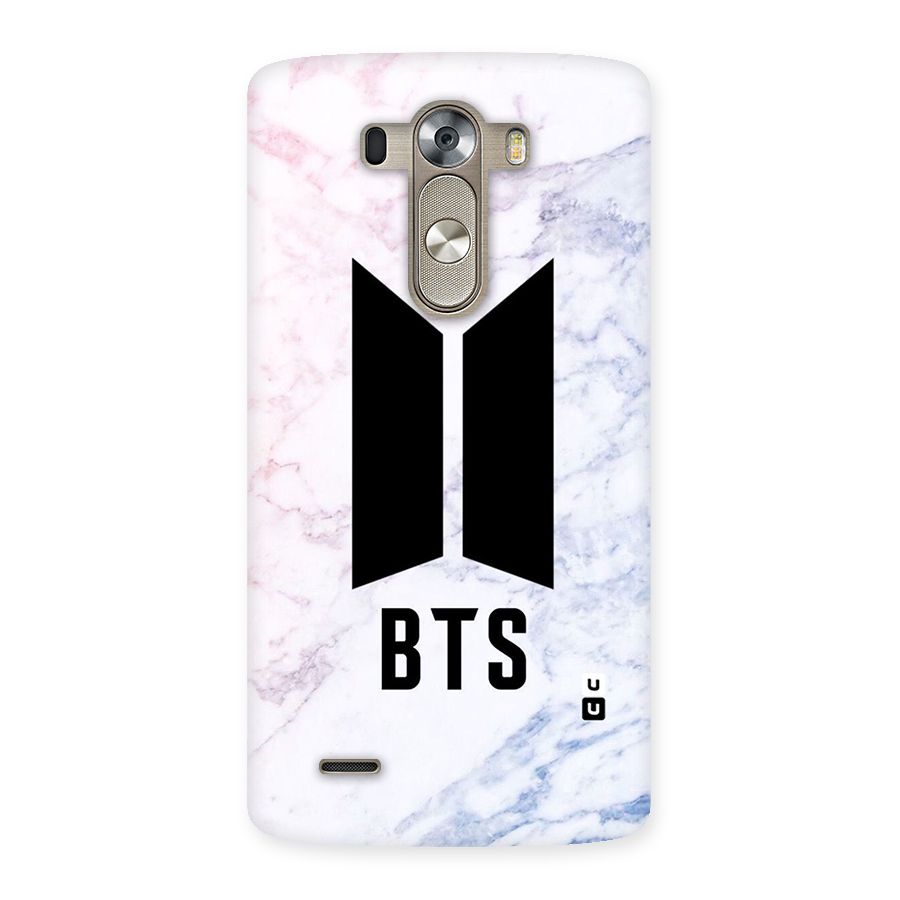 BTS Logo Marble Print Back Case for LG G3