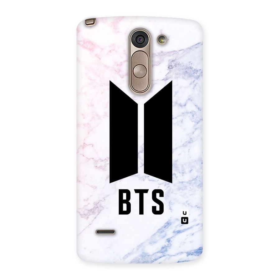 BTS Logo Marble Print Back Case for LG G3 Stylus