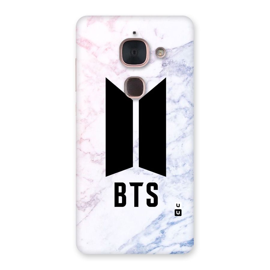 BTS Logo Marble Print Back Case for Le Max 2