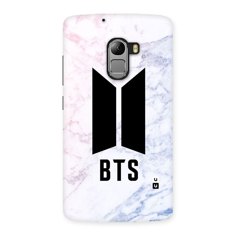 BTS Logo Marble Print Back Case for Lenovo K4 Note