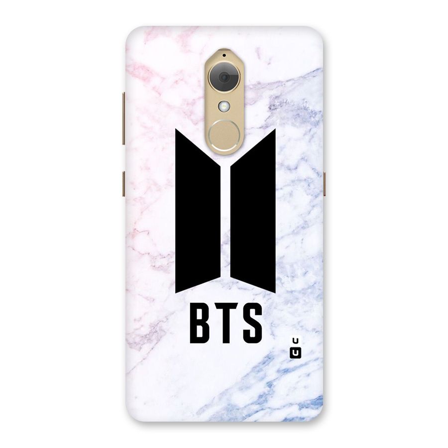 BTS Logo Marble Print Back Case for Lenovo K8