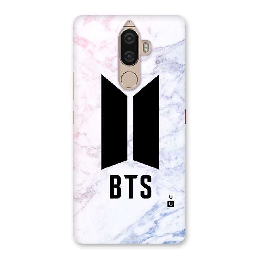 BTS Logo Marble Print Back Case for Lenovo K8 Note