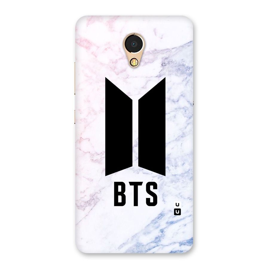 BTS Logo Marble Print Back Case for Lenovo P2
