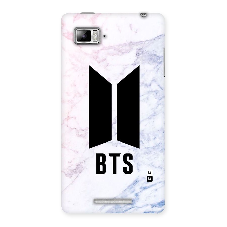 BTS Logo Marble Print Back Case for Lenovo Vibe Z K910