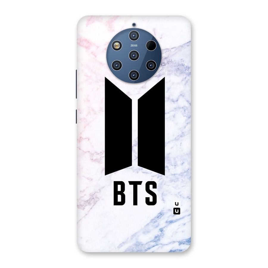 BTS Logo Marble Print Back Case for Nokia 9 PureView
