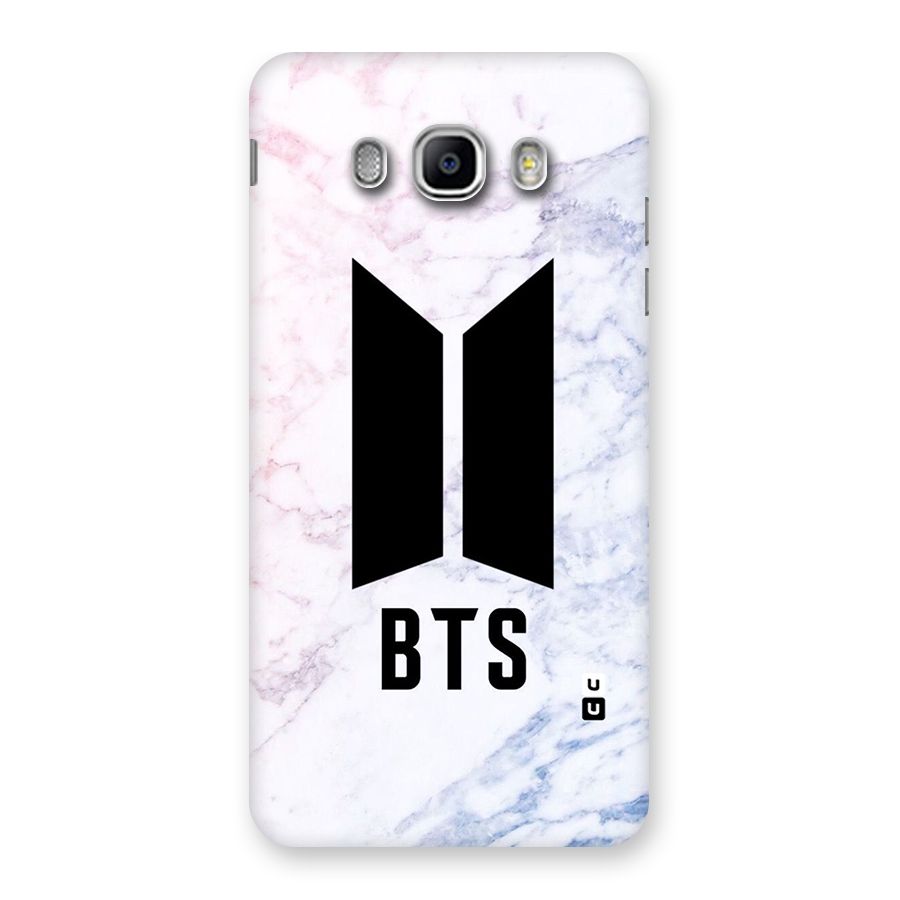 BTS Logo Marble Print Back Case for Samsung Galaxy J5 2016