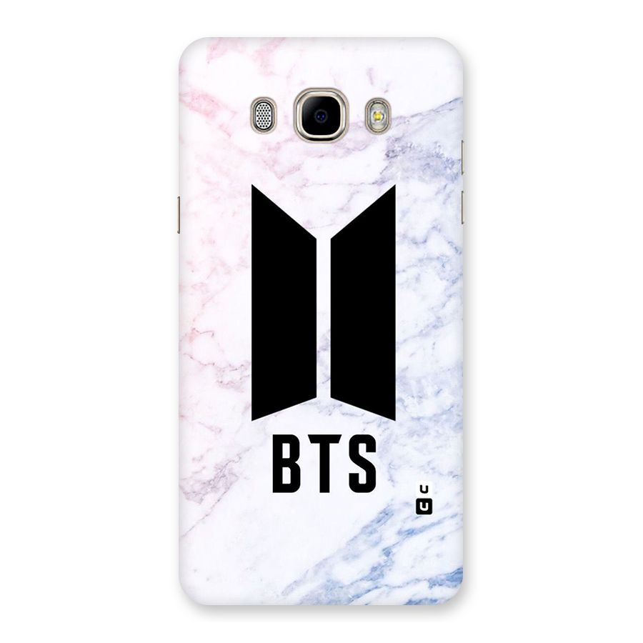 BTS Logo Marble Print Back Case for Samsung Galaxy J7 2016