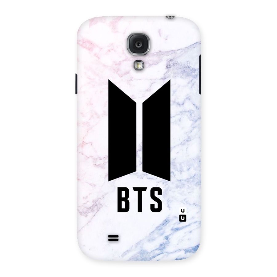 BTS Logo Marble Print Back Case for Samsung Galaxy S4