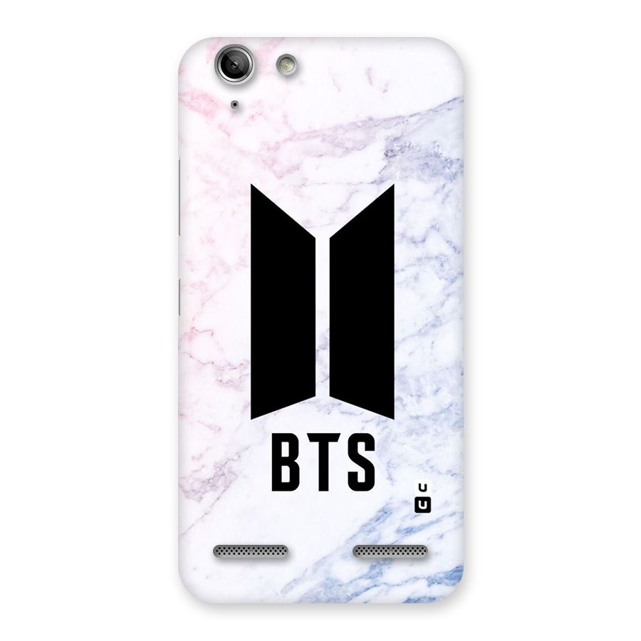 BTS Logo Marble Print Back Case for Vibe K5
