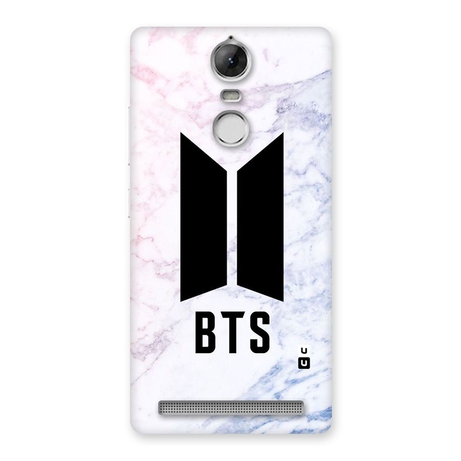 BTS Logo Marble Print Back Case for Vibe K5 Note
