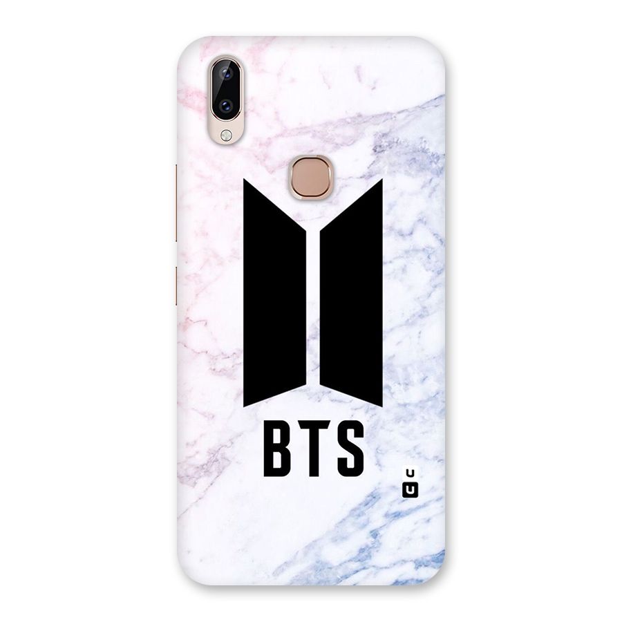 BTS Logo Marble Print Back Case for Vivo Y83 Pro