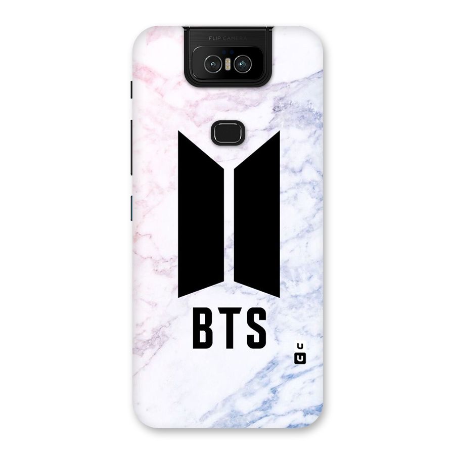 BTS Logo Marble Print Back Case for Zenfone 6z