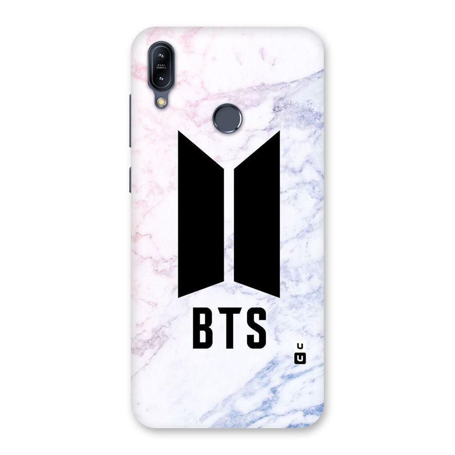 BTS Logo Marble Print Back Case for Zenfone Max M2