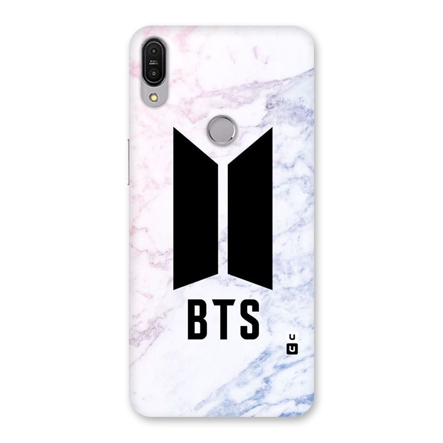 BTS Logo Marble Print Back Case for Zenfone Max Pro M1