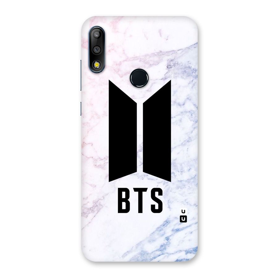 BTS Logo Marble Print Back Case for Zenfone Max Pro M2