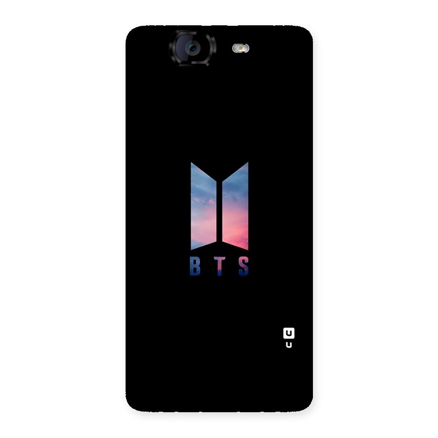 BTS Logo Sky Back Case for Canvas Knight A350