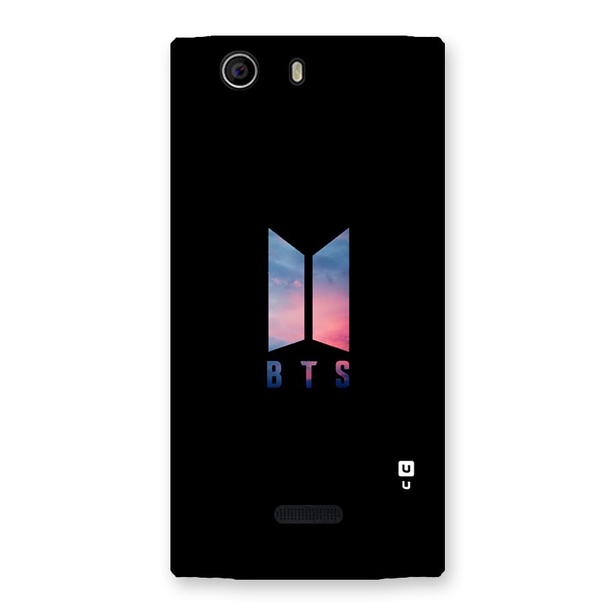 BTS Logo Sky Back Case for Canvas Nitro 2 E311