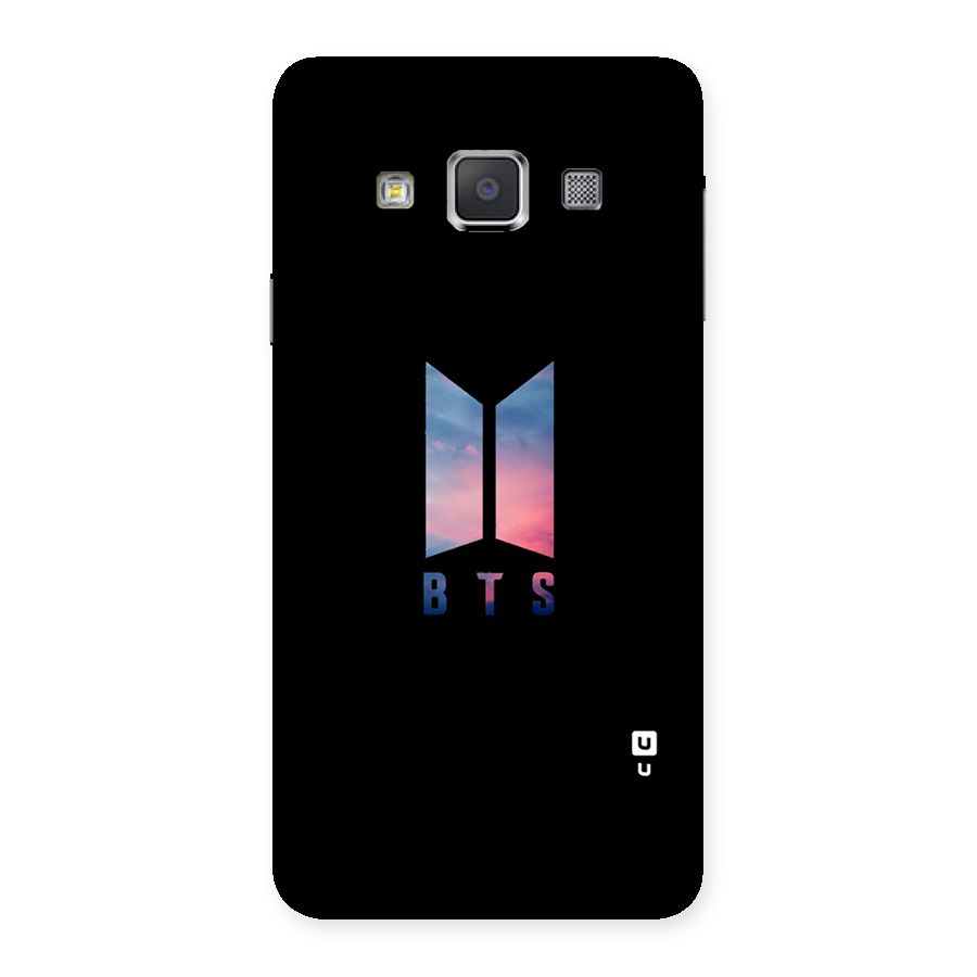 BTS Logo Sky Back Case for Galaxy A3