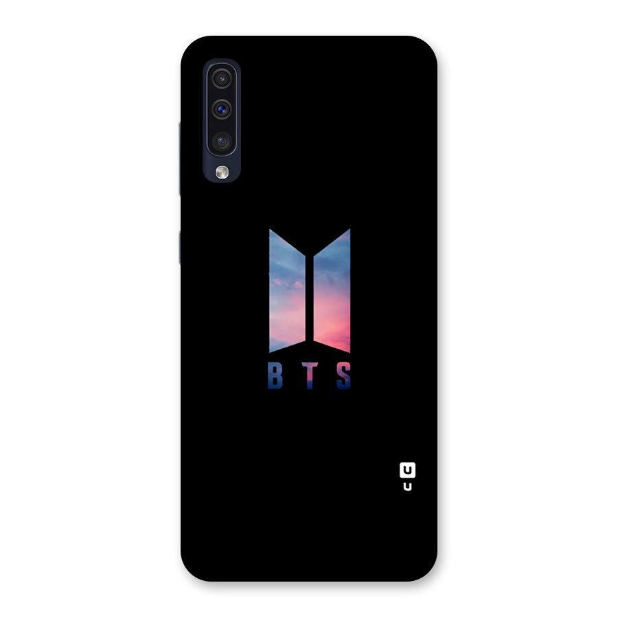 BTS Logo Sky Back Case for Galaxy A50