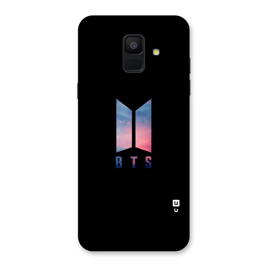 BTS Logo Sky Back Case for Galaxy A6 (2018)