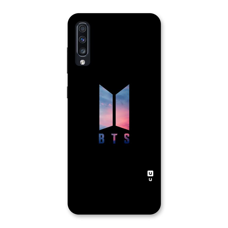 BTS Logo Sky Back Case for Galaxy A70
