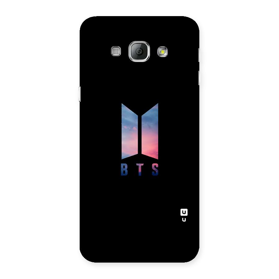 BTS Logo Sky Back Case for Galaxy A8