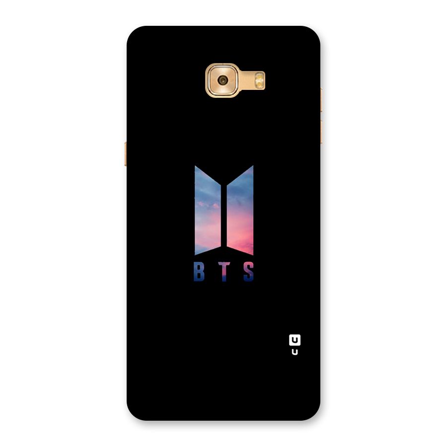 BTS Logo Sky Back Case for Galaxy C9 Pro