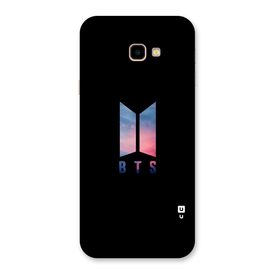 BTS Logo Sky Back Case for Galaxy J4 Plus