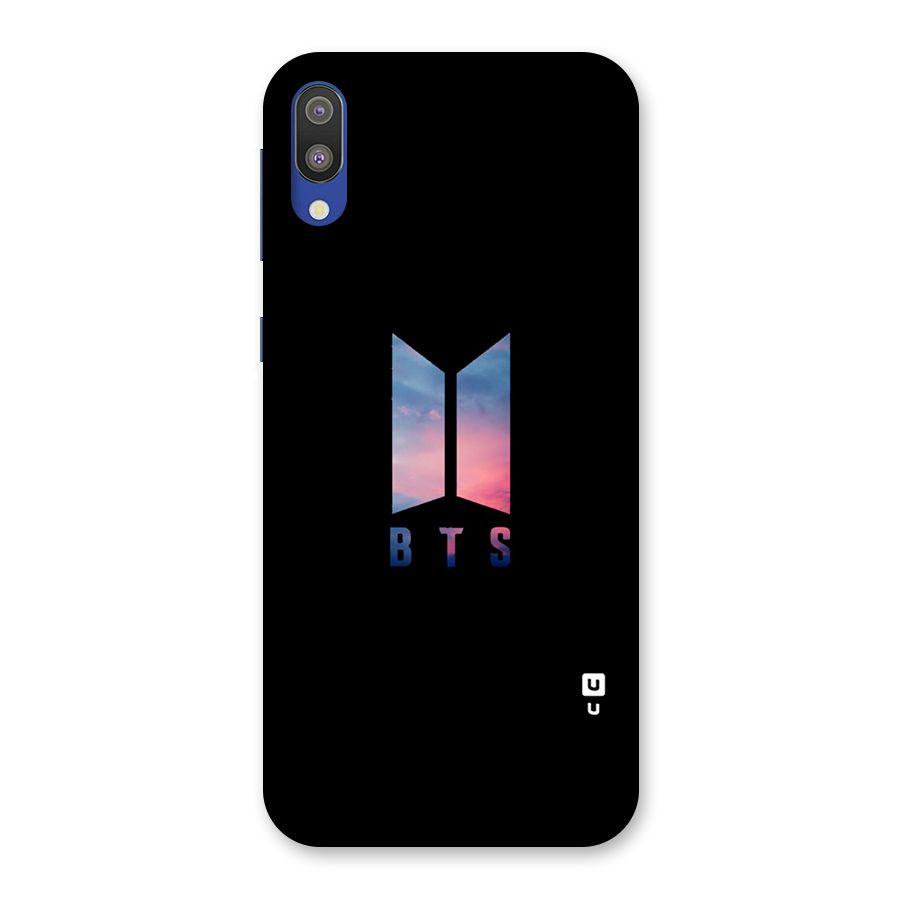 BTS Logo Sky Back Case for Galaxy M10