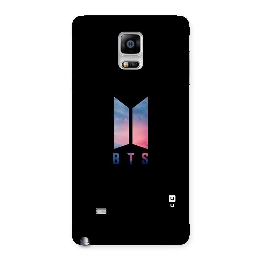BTS Logo Sky Back Case for Galaxy Note 4
