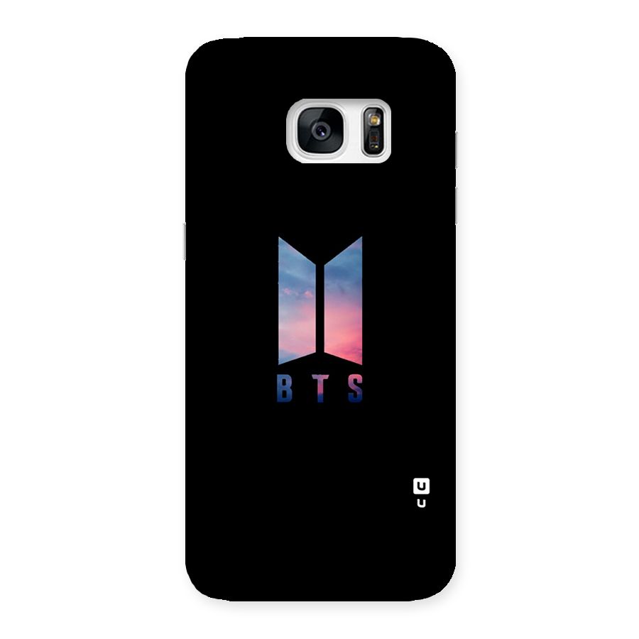 BTS Logo Sky Back Case for Galaxy S7 Edge