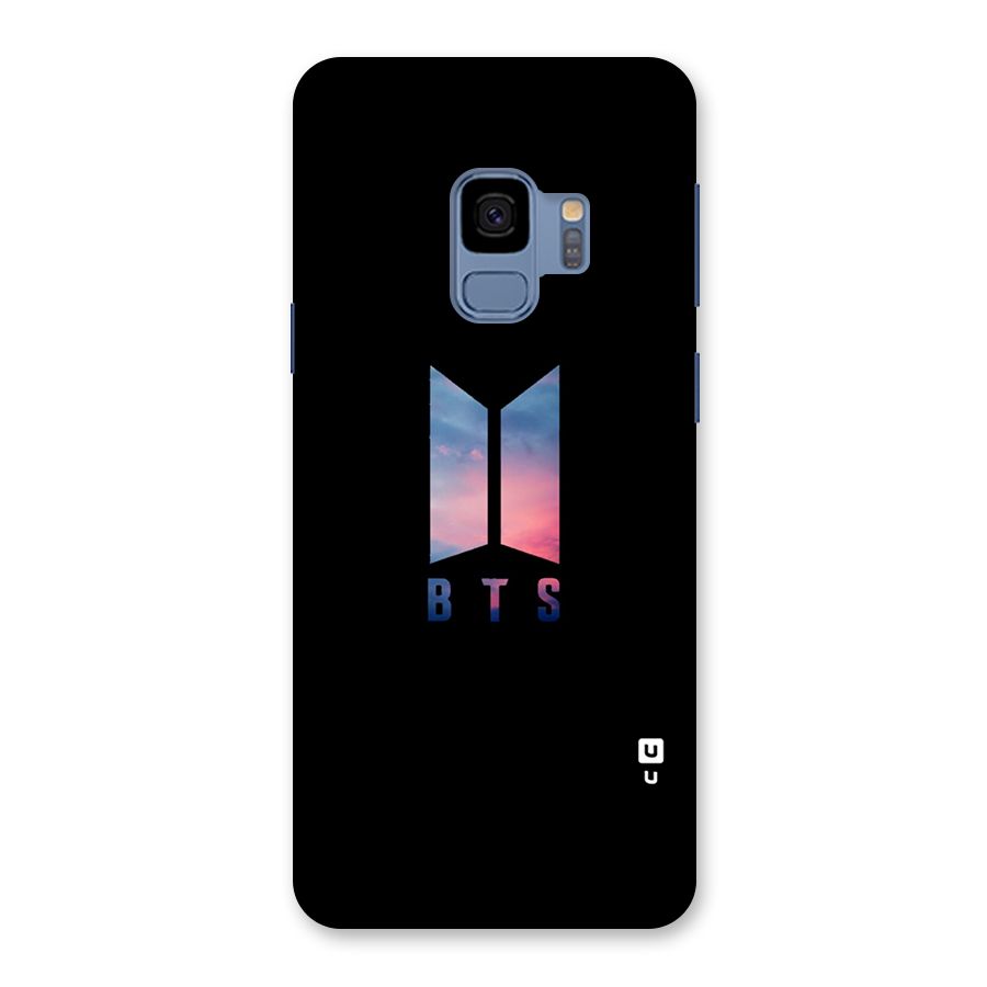 BTS Logo Sky Back Case for Galaxy S9