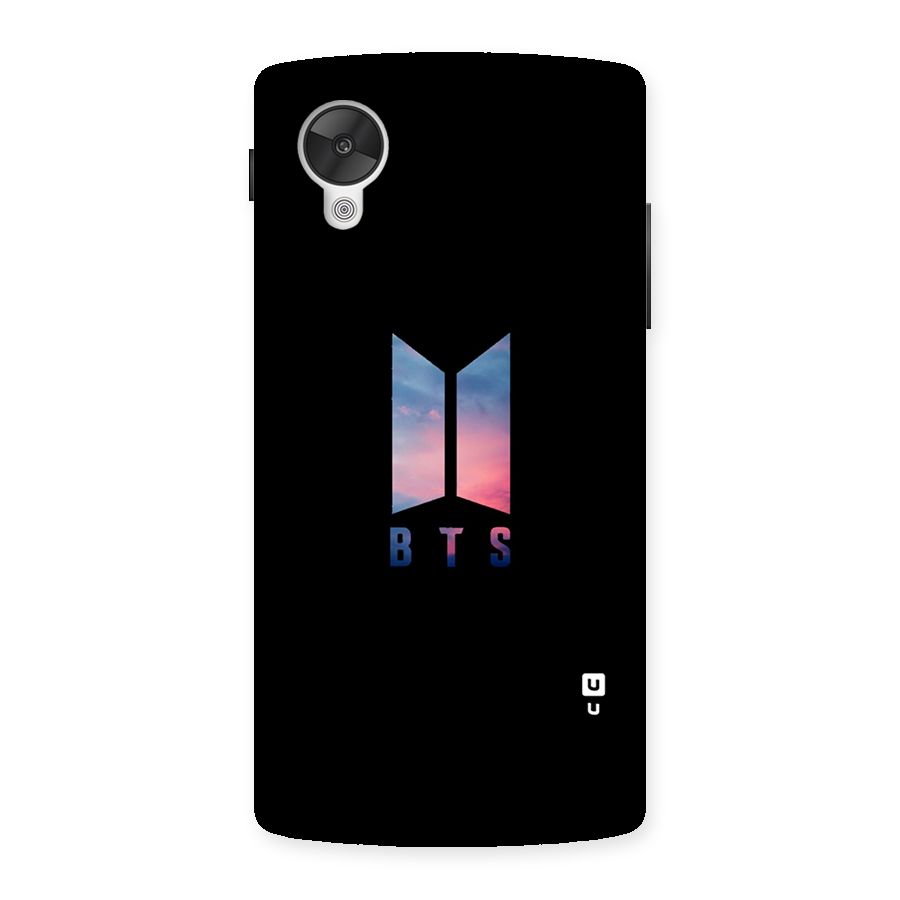 BTS Logo Sky Back Case for Google Nexsus 5