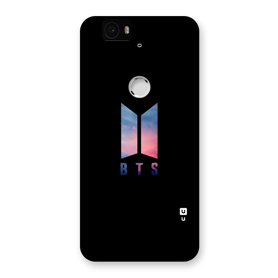 BTS Logo Sky Back Case for Google Nexus-6P