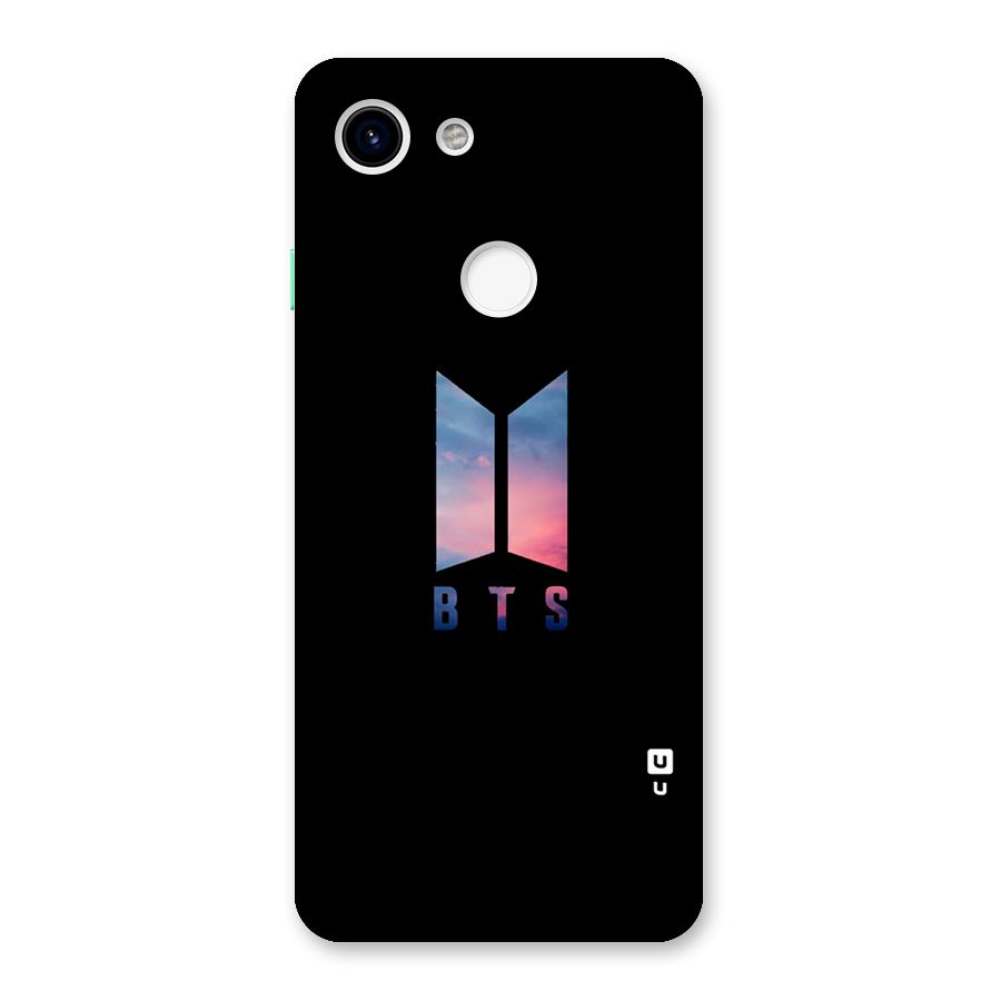BTS Logo Sky Back Case for Google Pixel 3