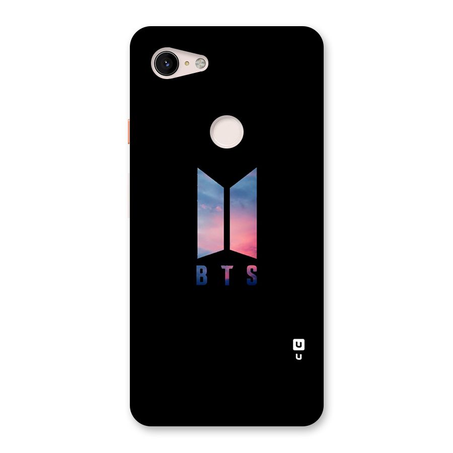 BTS Logo Sky Back Case for Google Pixel 3 XL