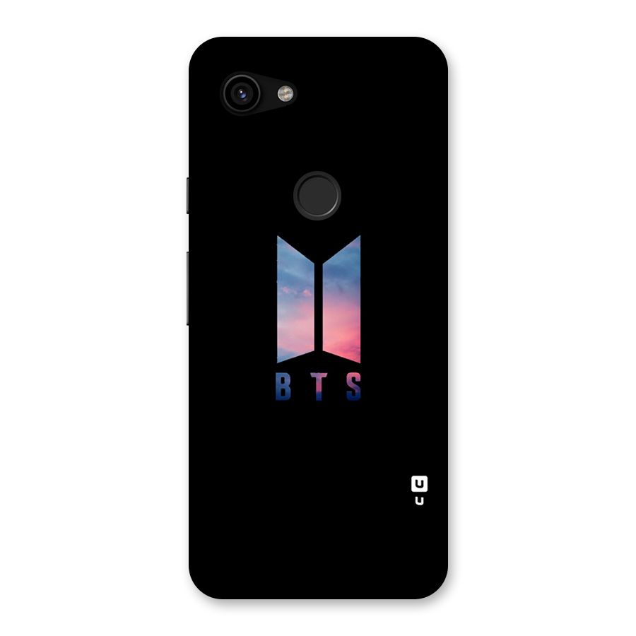BTS Logo Sky Back Case for Google Pixel 3a