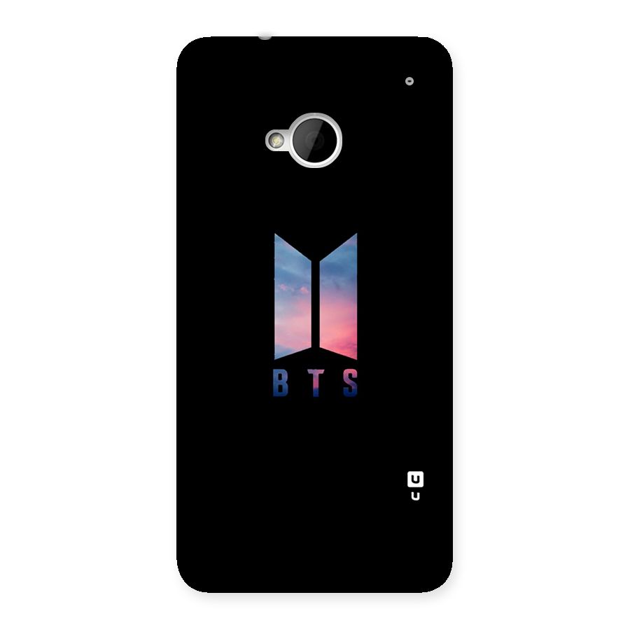 BTS Logo Sky Back Case for HTC One M7