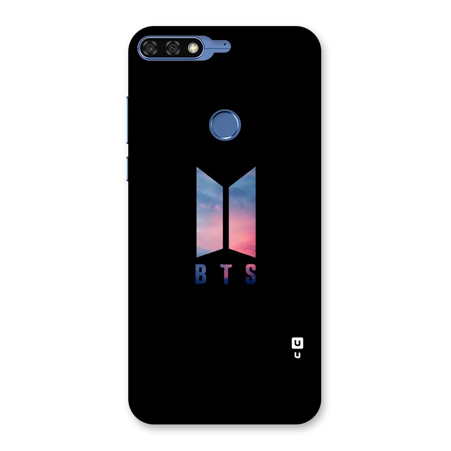 BTS Logo Sky Back Case for Honor 7C