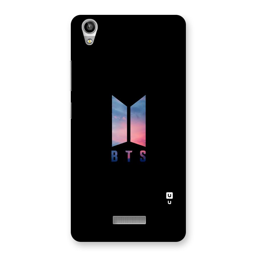 BTS Logo Sky Back Case for Lava-Pixel-V1