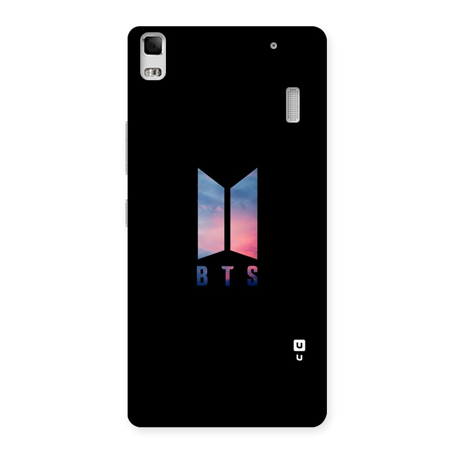 BTS Logo Sky Back Case for Lenovo A7000
