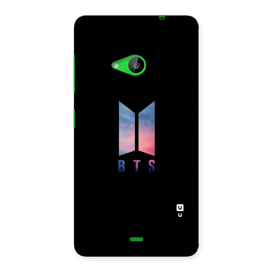 BTS Logo Sky Back Case for Lumia 535