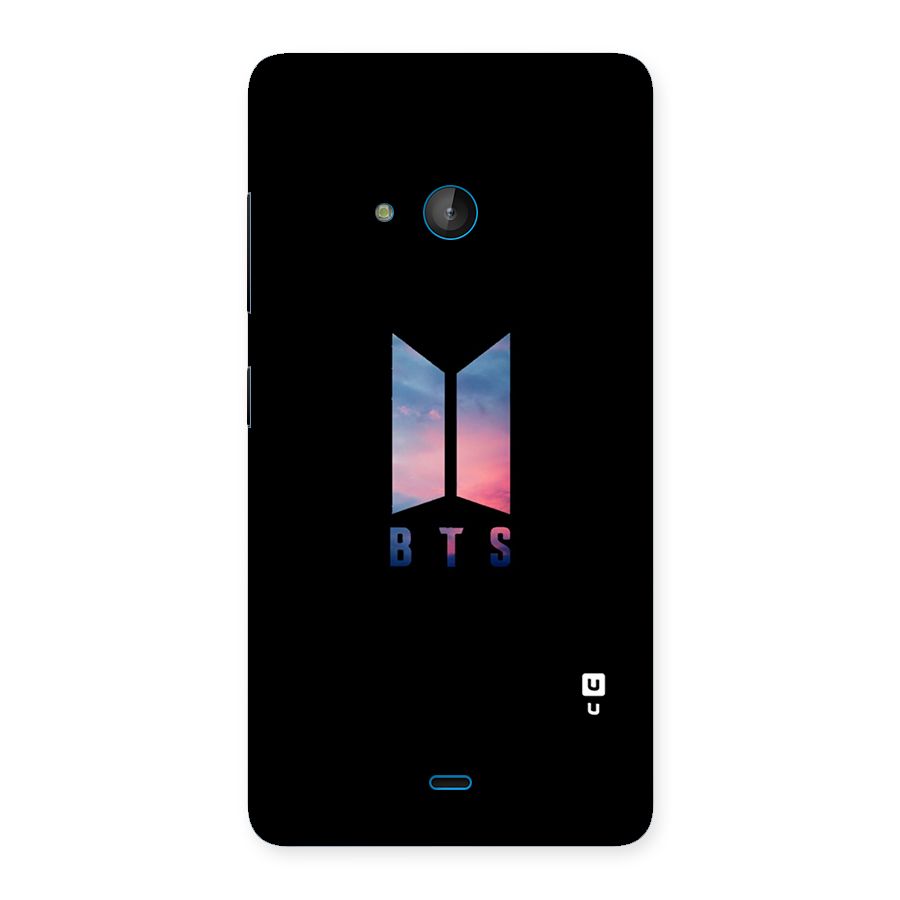 BTS Logo Sky Back Case for Lumia 540