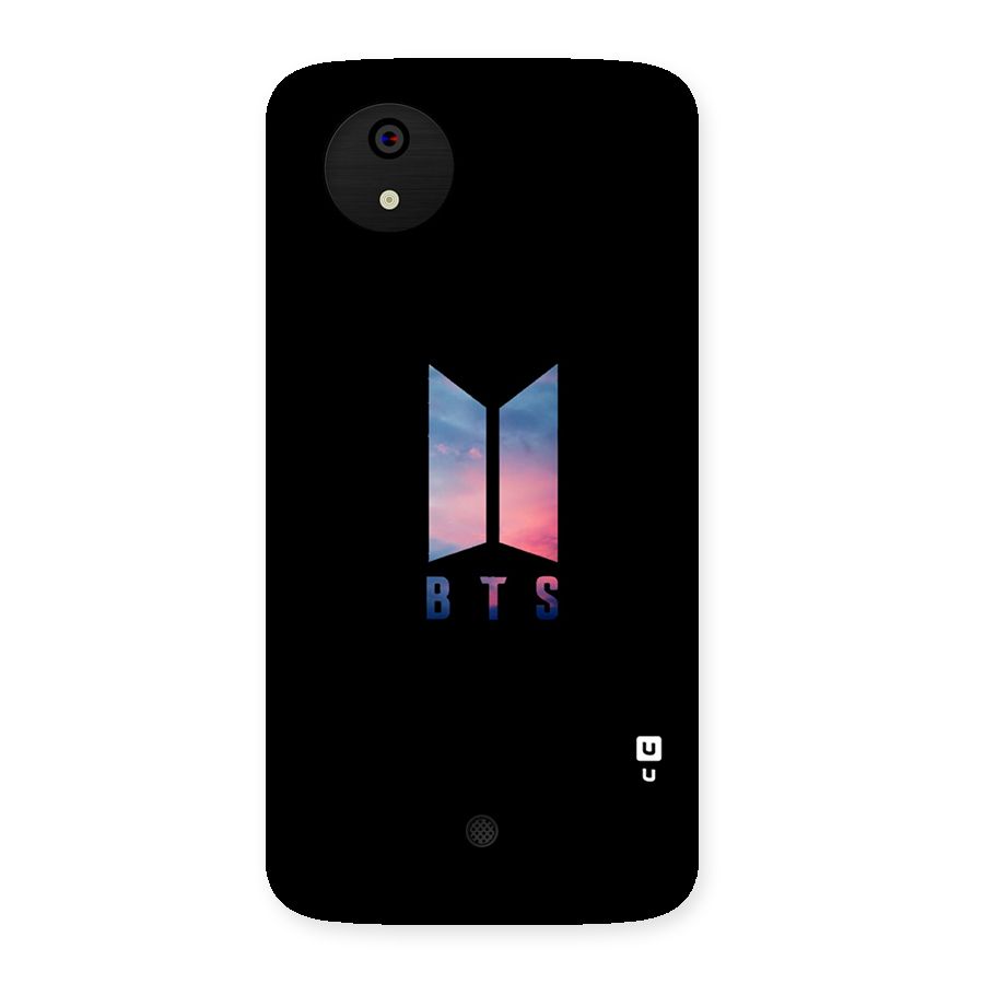 BTS Logo Sky Back Case for Micromax Canvas A1